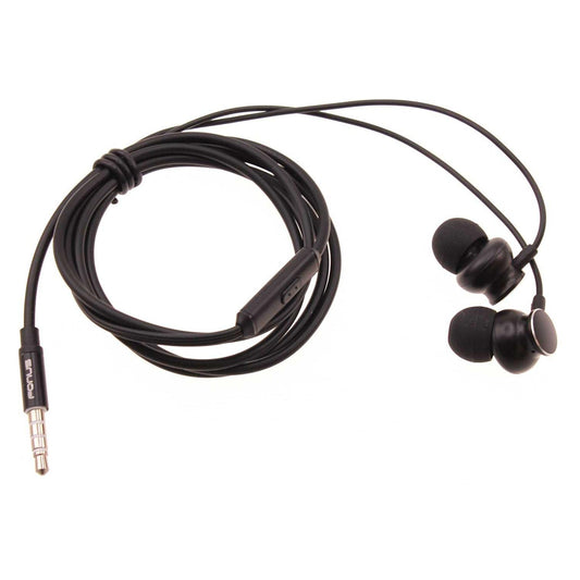 Wired Earphones Hi-Fi Sound Headphones Handsfree Mic Headset Metal Earbuds Compatible with OnePlus Nord N10 5G - Nord N100 - Nord N200 5G