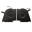 (1 Pair) New CPU GPU Cooling Fan Intended for ASUS ProArt Studiobook 16 OLED H5600 W5600 H5600Q H5600QE H5600QM H5600QR Series Laptop DC12V