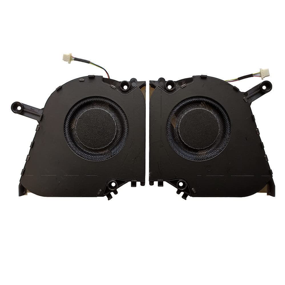 (1 Pair) New CPU GPU Cooling Fan Intended for ASUS ProArt Studiobook 16 OLED H5600 W5600 H5600Q H5600QE H5600QM H5600QR Series Laptop DC12V