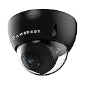 Amcrest 5MP POE Camera, Outdoor Vandal Dome Security POE IP Camera, 5-Megapixel, 98ft NightVision, 2.8mm Lens, IP67, IK10 Resistance, MicroSD 256GB