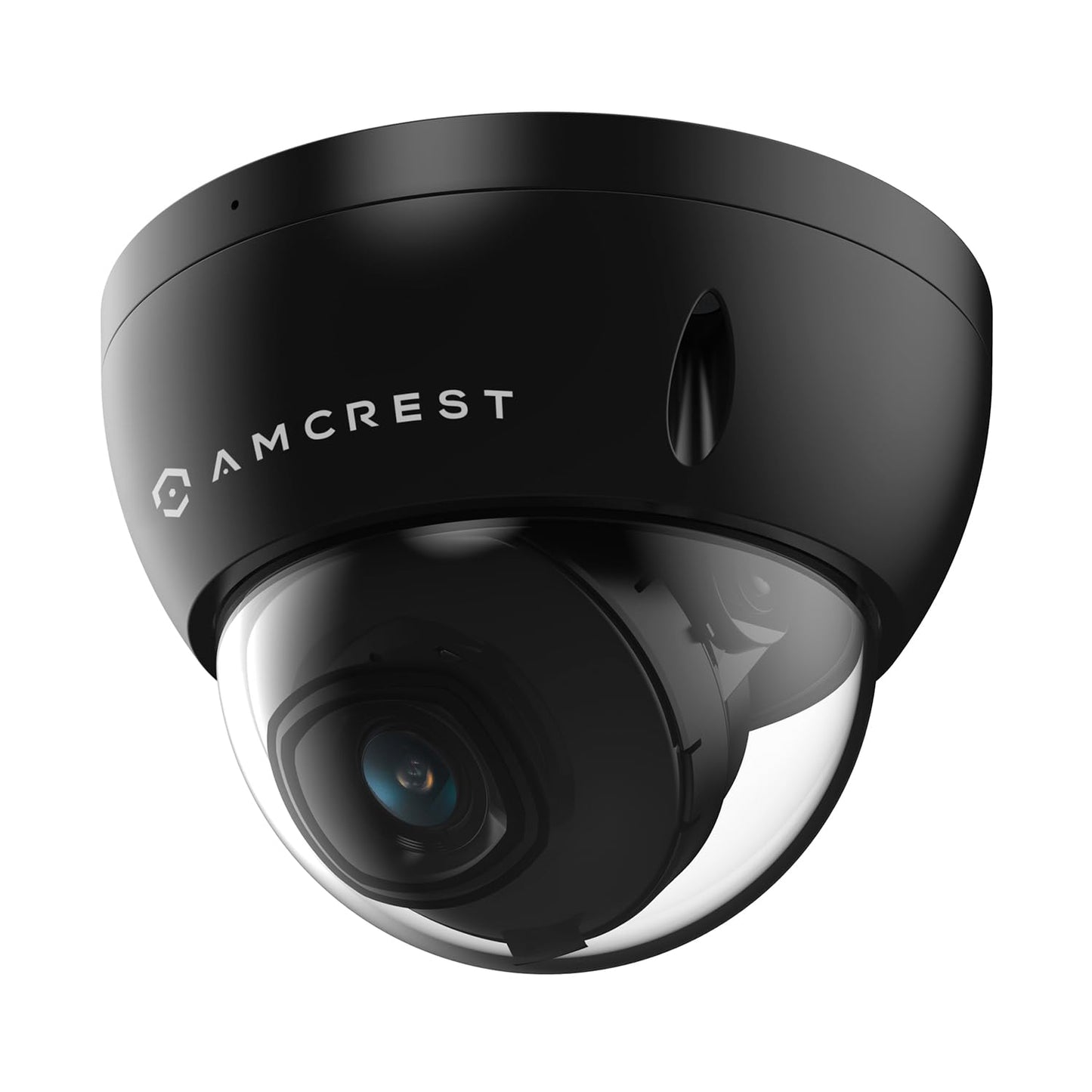 Amcrest 5MP POE Camera, Outdoor Vandal Dome Security POE IP Camera, 5-Megapixel, 98ft NightVision, 2.8mm Lens, IP67, IK10 Resistance, MicroSD 256GB