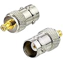 ZhenJiang Saide Electronics ZJSDRFM 2PCS RF coaxial Coax Adapter BNC Female to MCX Male Connector (Pack of 2)