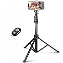 Wireless Tripod Selfie Stick Compatible with Samsung Galaxy S22 S23 S24 S25 Ultra Plus, A16 A35 - Monopod Remote Shutter Built-in Self-Portrait