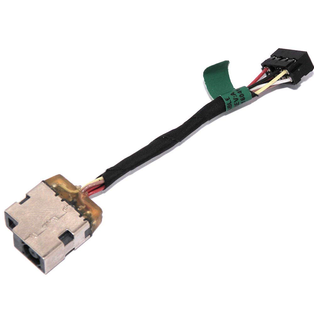 Charging Port DC in Power Jack Cable Replacement for HP Pavilion 11-N 11-P 17-F 17-P Series 756956-SD1 756956-FD1 756956-YD1 756956-TD1
