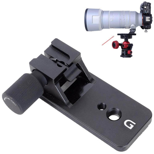 iShoot Lens Collar Foot Tripod Mount Ring Base Compatible with Sony FE 100-400mm f/4.5-5.6 GM OSS, 70-200mm f/2.8 GM OSS & II, E 18-110mm f/4 G OSS