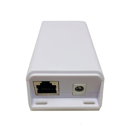 PoE Texas 12 Volt PoE+ - IEEE 802.3at - Splitter Splits Power Over Ethernet to 12v DC & Gigabit Data with Opto-Isolation Protection for 12v 25w