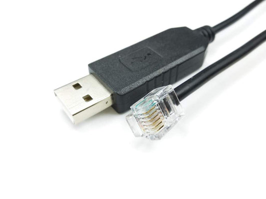 Washinglee 507 Control Cable for Meade LX200 LX600 Series Telescope, USB Console Cable for Meade LX200 ACF and LX850, Built in FTDI Chip (6 FT / 1.8