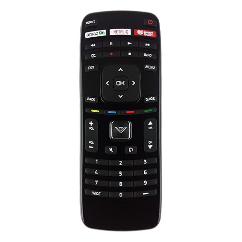 Vizio XRT112 Factory Original Replacement Smart TV Remote Control (Amazon/Netflix/iHeartRadio) - New 2017 Model