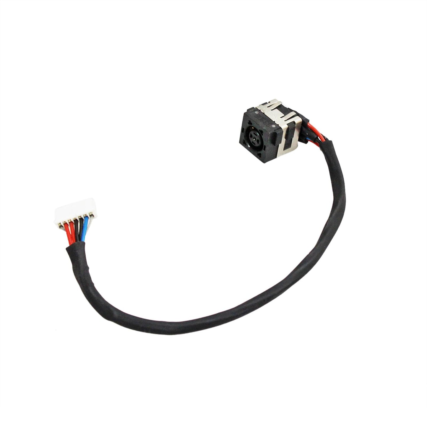 GinTai AC DC Power Jack Harness Cable Socket Plug Replacement for Dell Compatible with Latitude E6420 E6500 /Precision M4400 DC30100CF00 CJ28J /