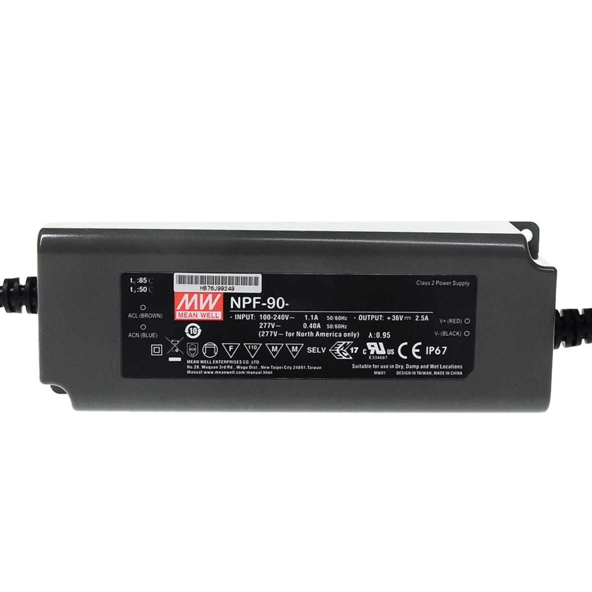 Mean Well NPF LED Driver? NPF-90D-12 90W 7.5A