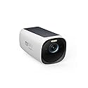 eufy Security eufyCam3 4K Add-on Camera,Forever Power with Solar Panel,Face Recognition AI,Expandable Local Storage,Spotlight,Requires