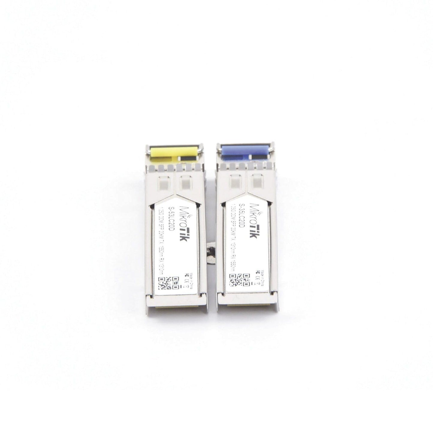 MikroTik S-3553LC20D, Two SFP (1. 25G) module kit, 20km, Single Mode