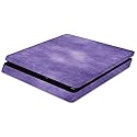 MightySkins Skin Compatible with Sony PS4 Slim Console - Purple Airbrush | Protective, Durable, and Unique Vinyl Decal wrap Cover | Easy to Apply