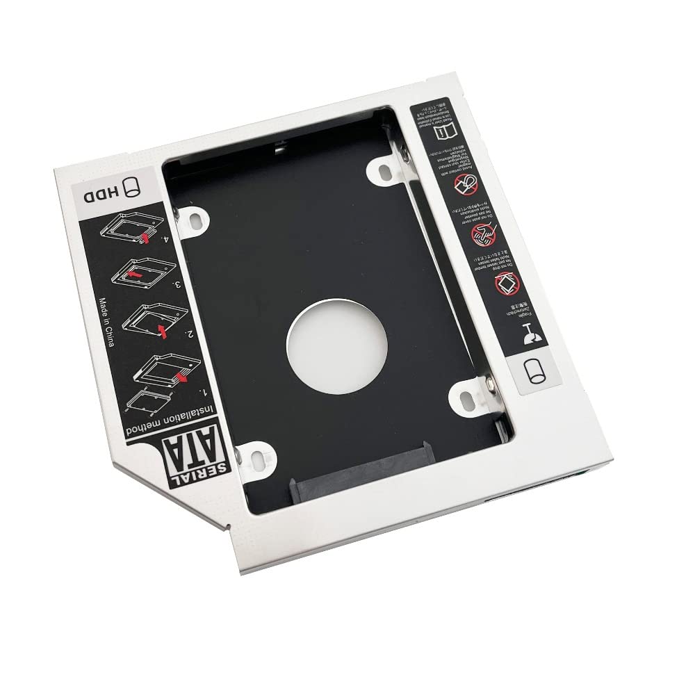DY-tech 2nd Hard Disk Drive HD SSD Caddy for Dell Inspiron 15R SE 7520 N5010 N5110 M5010
