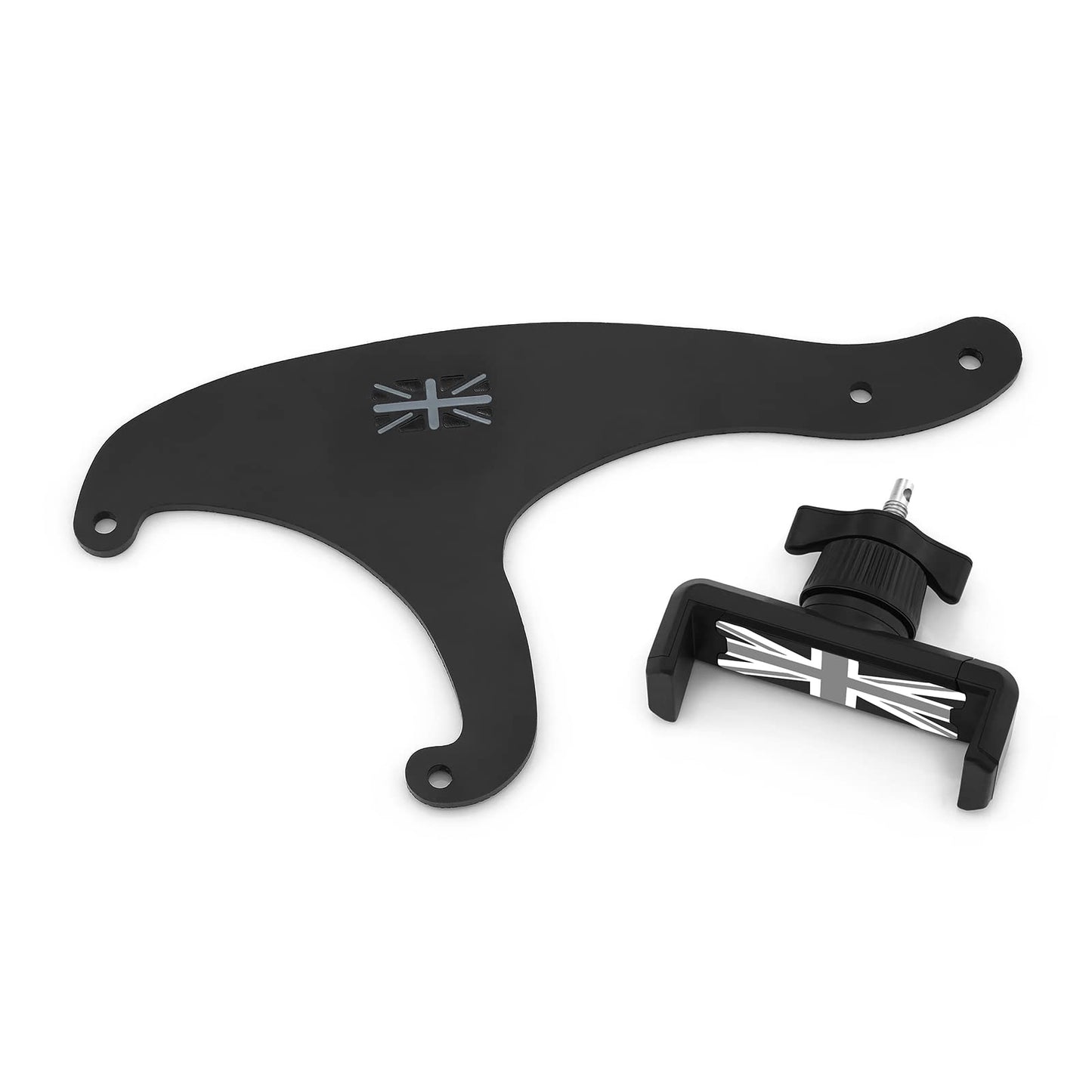 Heinmo for Cooper F54 Clubman F55 Hardtop F56 Hatchback 2014-2020 Smartphone Cell Phone Cup Mount Holder with Cradle Rotatable Clip(for 3.5-5.5 Inch