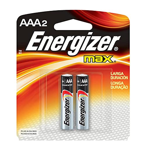 Energizer MAX Alkaline Batteries AAA 2 Each