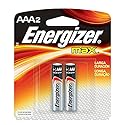 Energizer MAX Alkaline Batteries AAA 2 Each