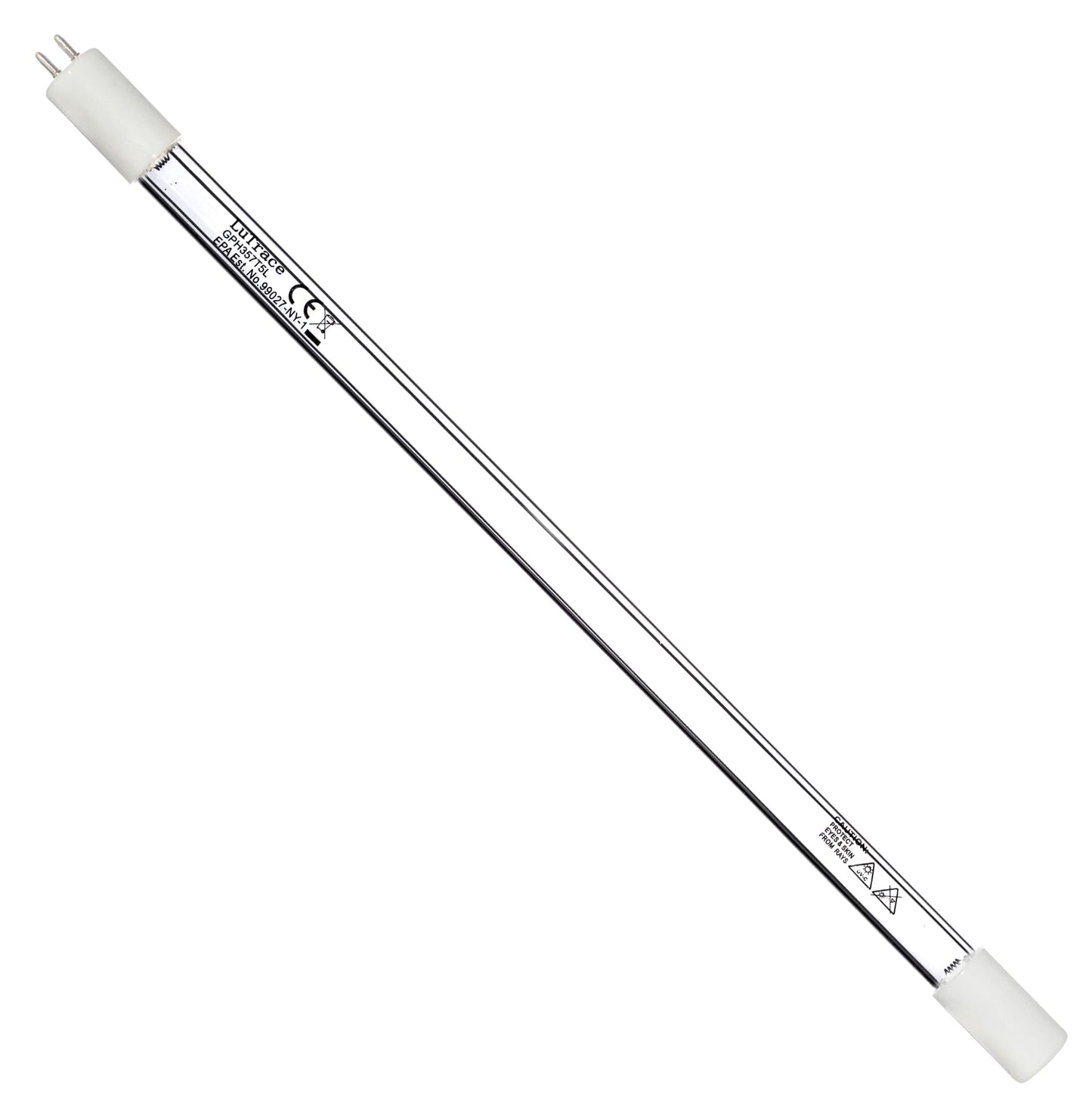Lutrace GPH357T5/4P, GPH357T5L/4P, GPH357T5L/4 14", 17W, UV Bulb, Lamp 4pin .Guaranteed for One Year