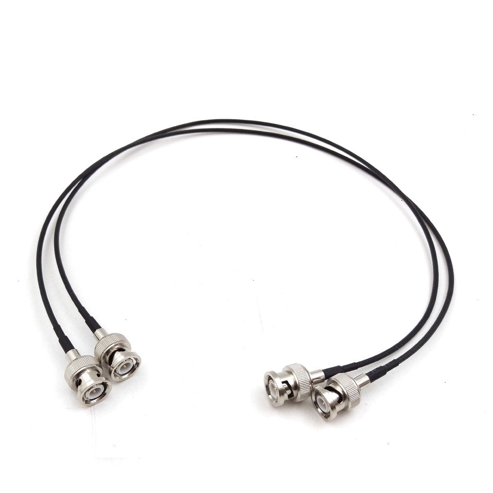 MCCAMSTORE Universal 75ohms 3G HD SDI Video Cable for BMCC BMPC Hyperdeck Cameras 12inch (2 PCS)