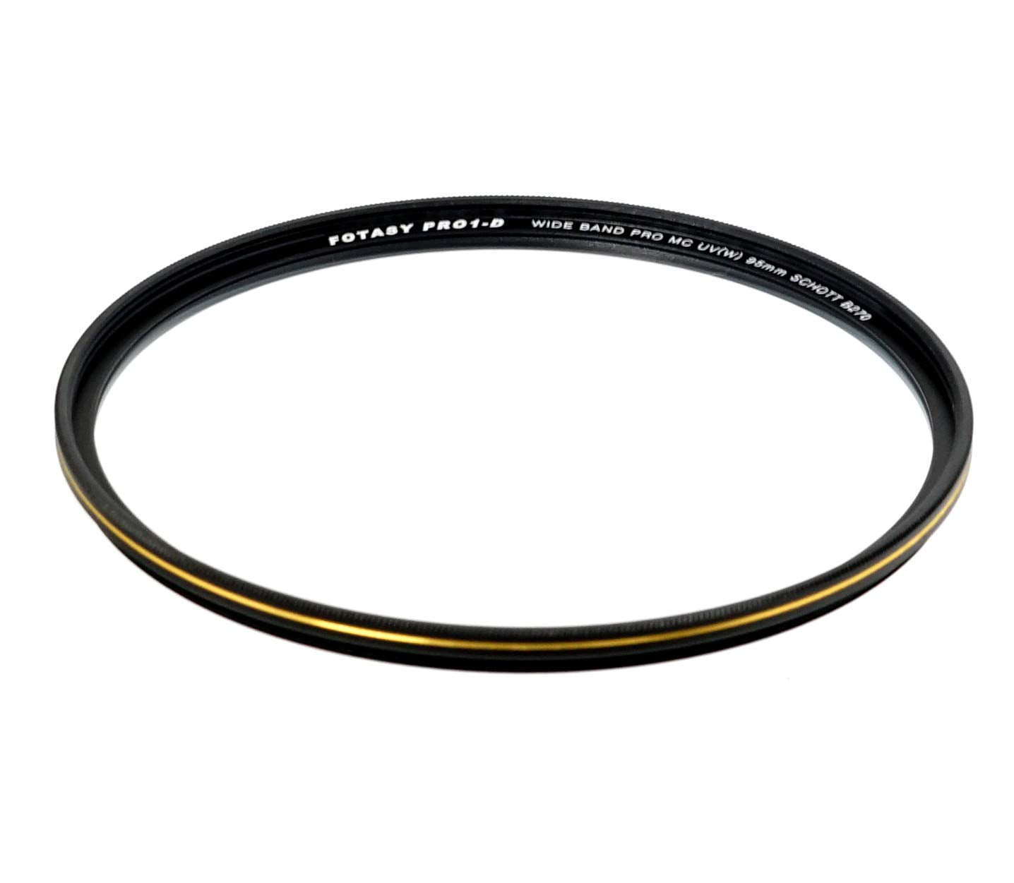 Fotasy 95mm Ultra Slim UV Protection Lens Filter, Nano Coatings MRC Multi Resistant Coating Oil Water Scratch, 18 Layers Multi-Coated 95 mm MCUV