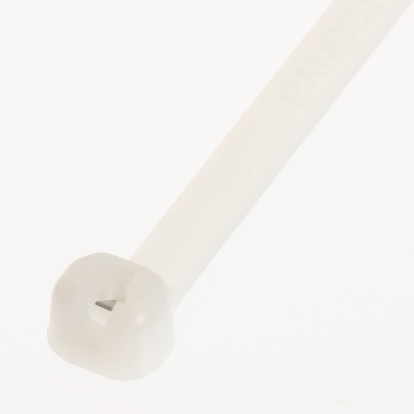 Panduit BT1M-M Cable Tie, Metal Barb, Miniature, Nylon 6.6, 4.0-Inch Length, Natural (1,000-Pack)