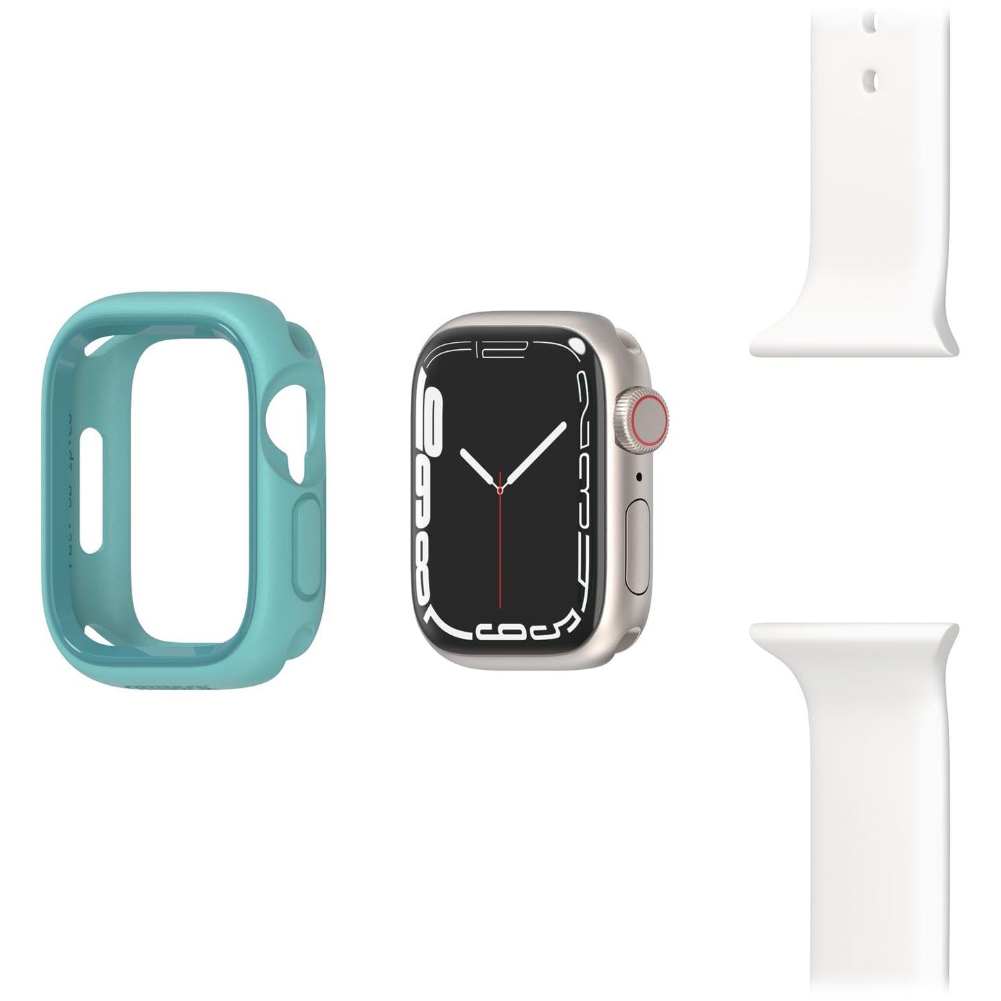OtterBox - Apple Watch Series 7/8/9, 41mm Exo Edge Bumper Case - Protective Case for Smartwatch, Sleek & Precision Fit (Columbia)