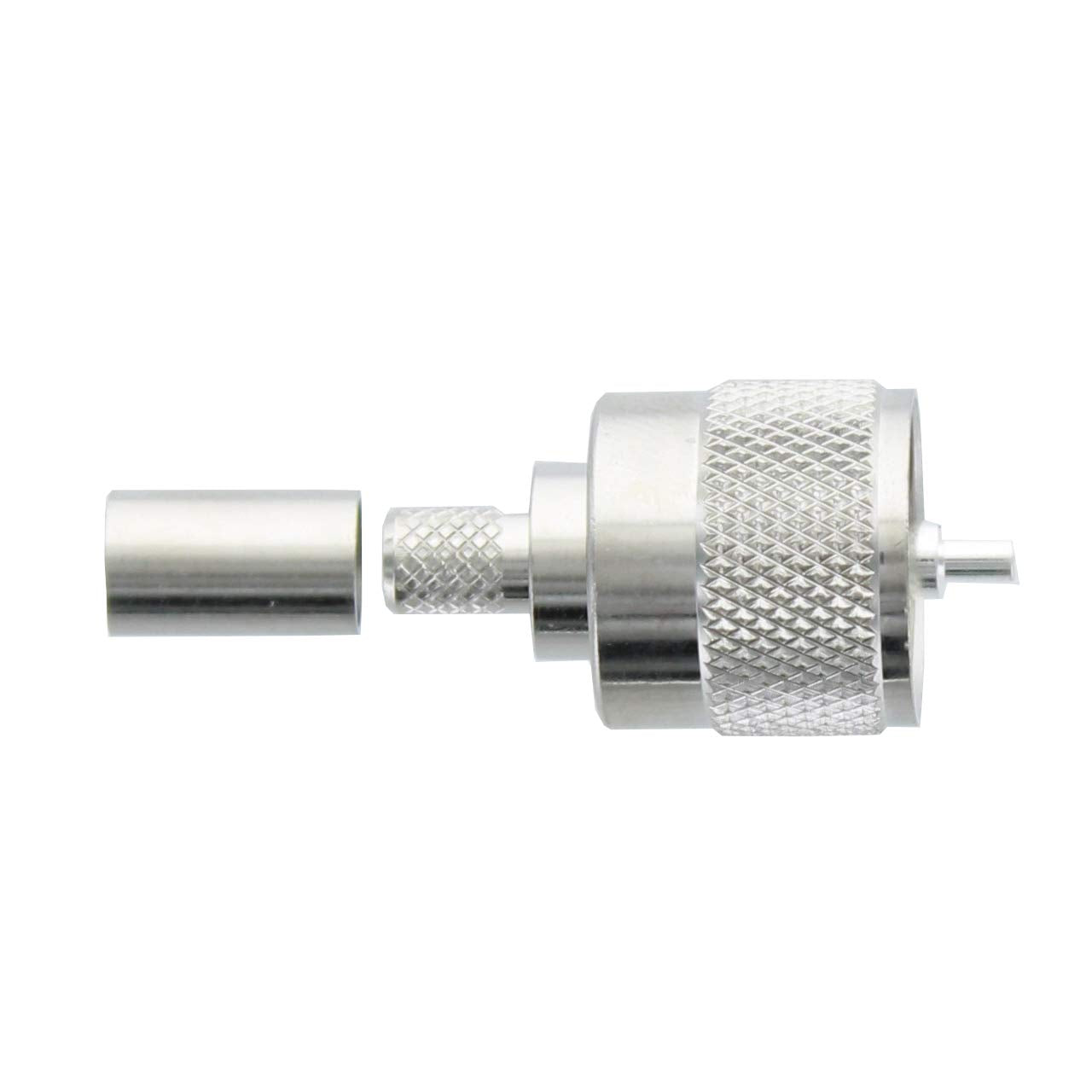VHF Marine Radio Antenna Cable RF CB and AIS Mini-8 for Jenson Clarion Uniden with PL-259 RG8x-W-PL259-15ft MPD Digital Made in The U.S.A. 15 Feet