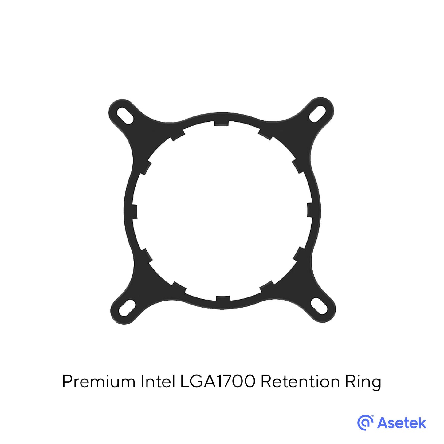 Premium Intel LGA1700 Retention Kit for Asetek-Based Liquid Coolers - Kit with Premium Finish Plus Easy Installation