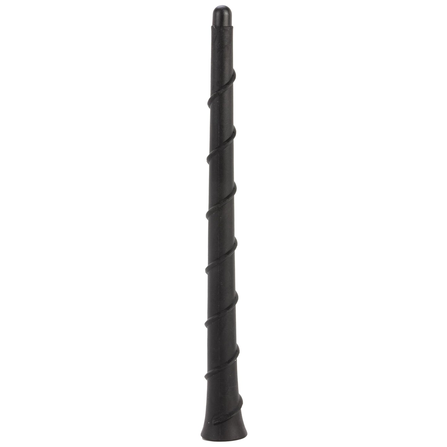 Scosche RMWWS-WP1 8" Universal Car Radio Spiral Antenna Mast - Top Mount Replacement Mast with Threaded Adapters and Spacers - Domestic and Import