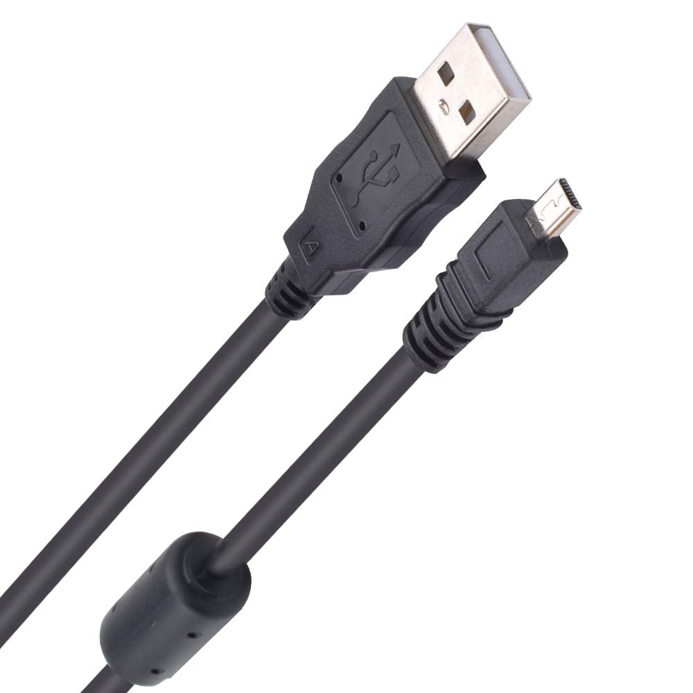 Replacement Camera USB Cable Data Sync Transfer Cord Compatible with Sony Cybershot Cyber-Shot DSCH200, DSCH300, DSCW370, DSCW830, DSC-H200, DSC-H300