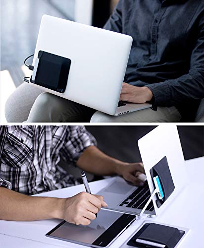 Portable External Hard Drive Pocket Holder, Storage Bag for Laptop i Pad, Storage Organizer for Battery Pack, Wireless Mouse, Cable, Earphone and Pen