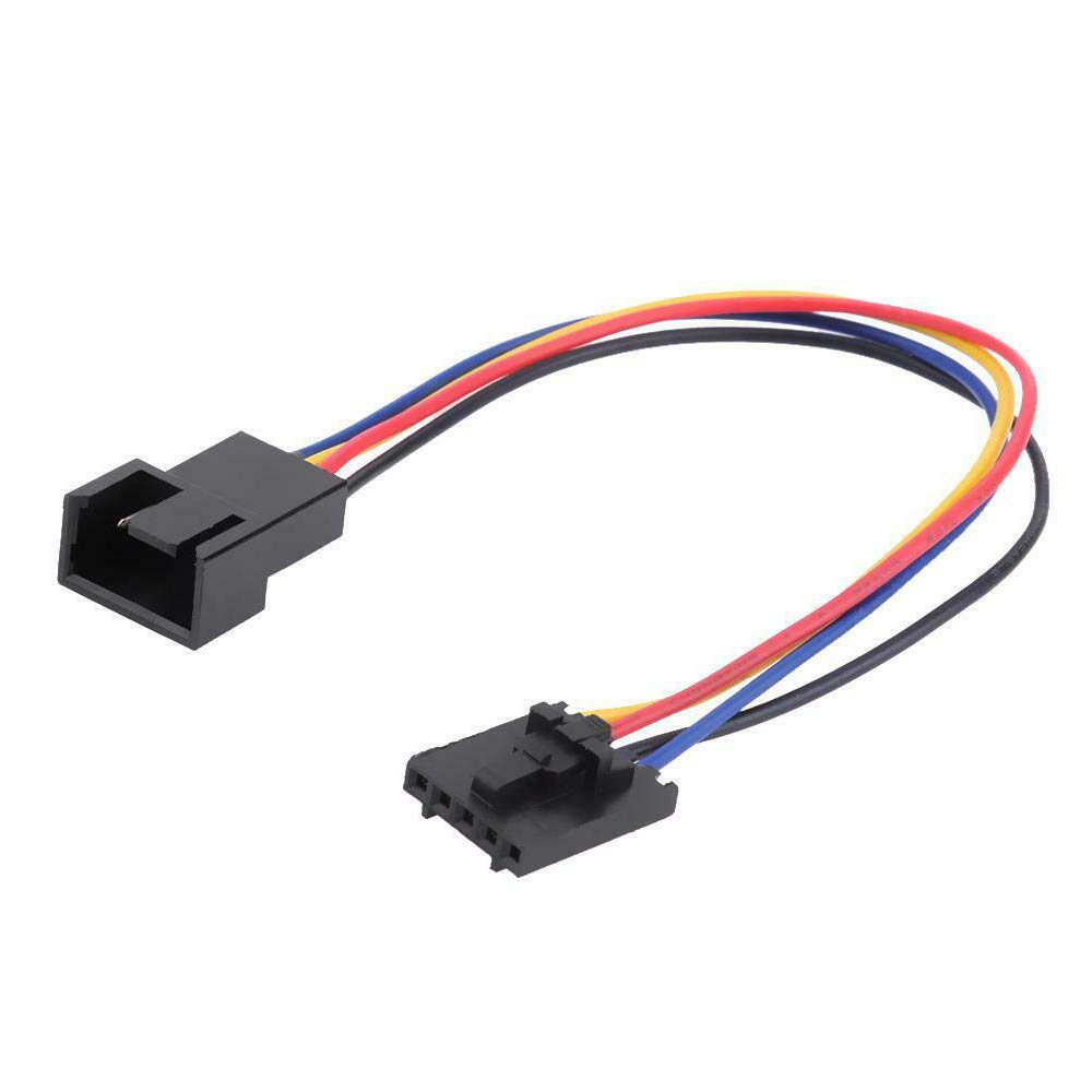 Wixine 5Pcs 5Pin to 4Pin Fan Connector Adapter Converter Extension Cable Wire