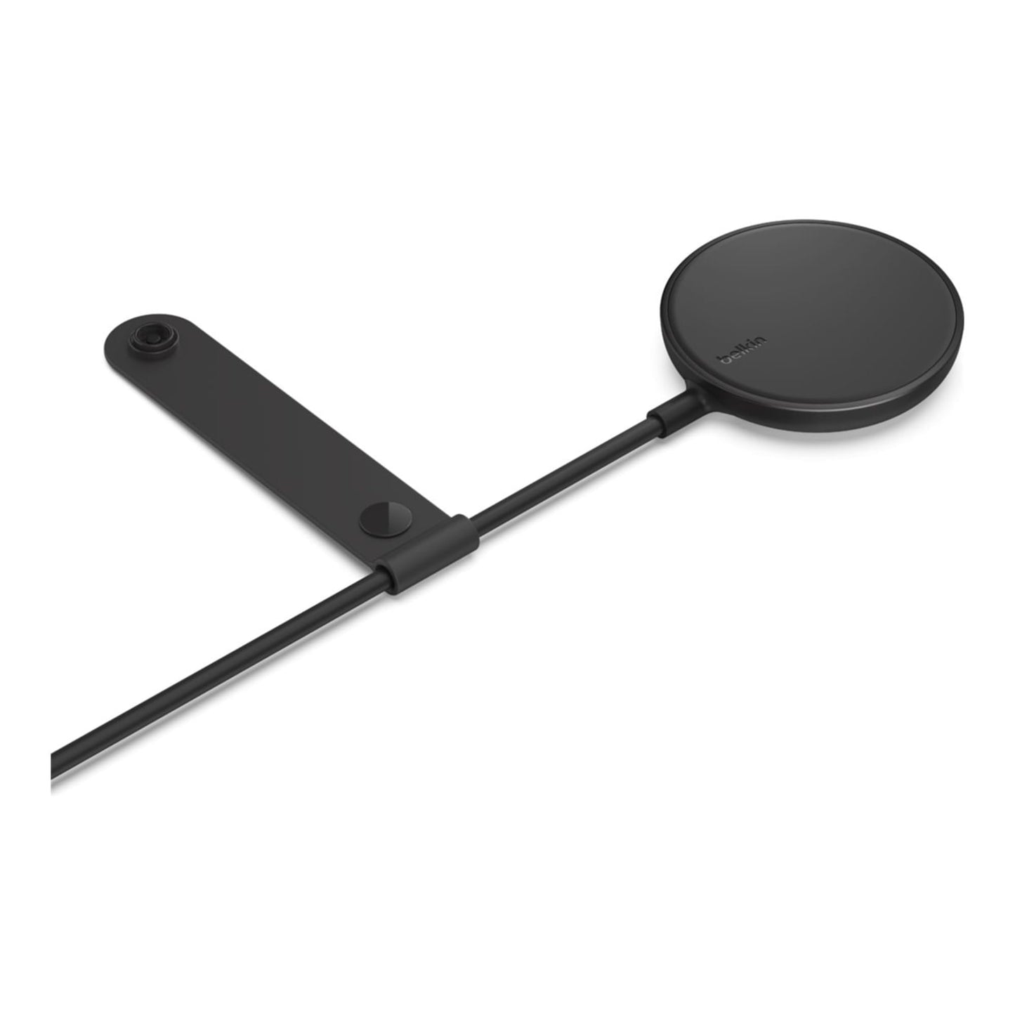 Belkin 7.5W Magnetic Portable Wireless Charger Pad - 6.6ft/2M Long Cable - MagSafe Compatible Charger - iPhone Charger Compatible w/ iPhone 15, iPhone