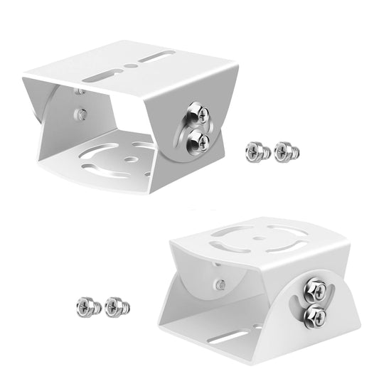 Coolotic 2sets CCTV Security Camera Universal Pole Mounting Mount Bracket Adapter for PTZ Dome Surveillance Camera (2x2D Duckbill Mount)