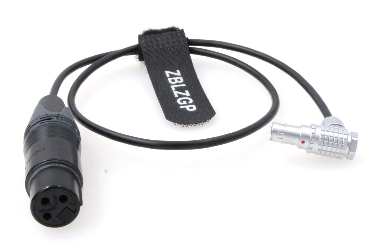 ZBLZGP 3 Pin XLR Female to Right Angle 0B 6 Pin Male Audio Cable for ARRI Alexa Mini LF Camera