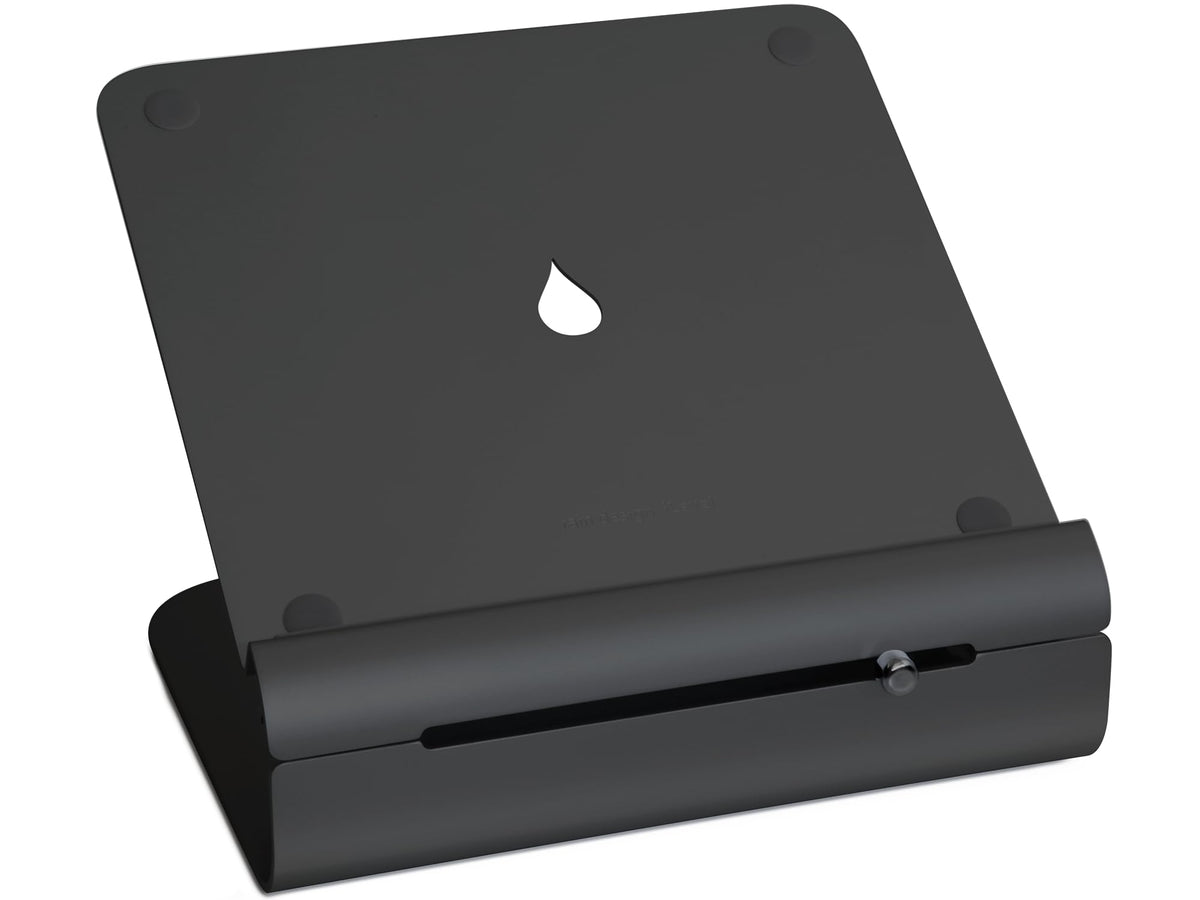 Rain Design iLevel2 Adjustable Height Laptop Stand (Patented) (Silver) (Black)