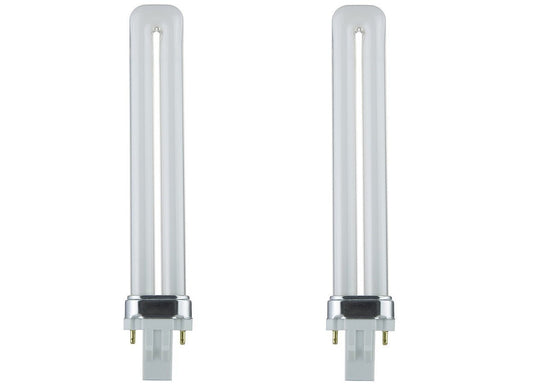 Sunlite PL13/SP41K 13-Watt Compact Fluorescent Plug-In 2-Pin Light Bulb, 4100K Color (2 Pack, 4100K Color)