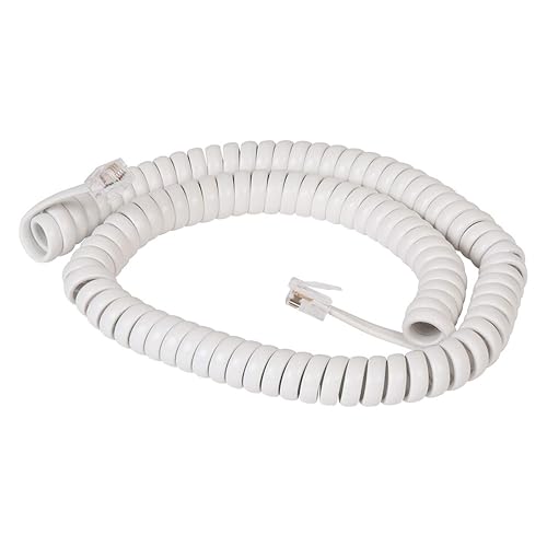 Cablesys GCHA444012-FWH / 12' WHITE Handset Cord