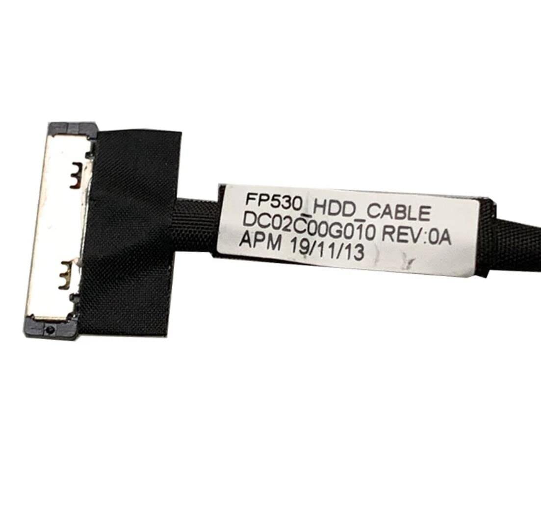 Fleshy Leaf SATA Hard Drive Caddy Bracket with SSD HDD Cable Holder Tin Foil Replacement for Lenovo ThinkPad P53 FP530 Laptop 02DM497 DC02C00G010