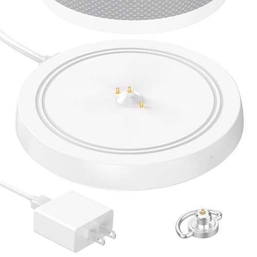 Soarking Power Up Charging Dock Compatible with Ultimate Ears UE Boom 3/Megaboom 3/Blast/Megablast(Wall Charger and 5 Feet Cable Included) White(Not