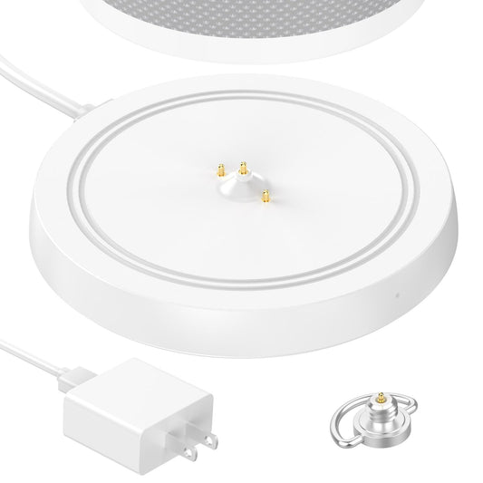 Soarking Power Up Charging Dock Compatible with Ultimate Ears UE Boom 3/Megaboom 3/Blast/Megablast(Wall Charger and 5 Feet Cable Included) White(Not