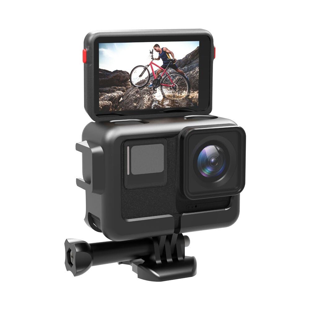 Buziba Protective Housing Frame Mount for Insta360 Ace Sports Action Camera Mounting Bracket Protection Case Mount Accessories