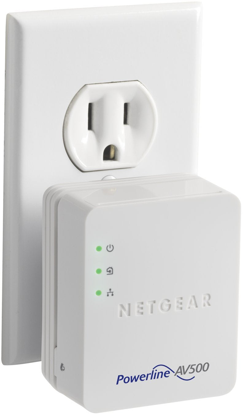 Netgear XAVB5201-100PAS Powerline 500 1-Port Starter Kit (XAVB5201)
