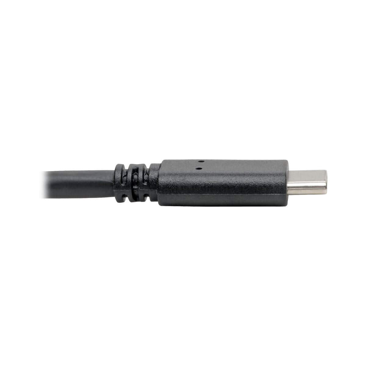 Tripp Lite USB C to USB A Cable, USB 3.1 Gen 1, Male to Male, Black, 6-ft. (U428-006)