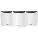 TP-Link Deco X15 Dual-Band AX1500 WiFi 6 Mesh Wi-Fi System | Replaces Routers and Extenders | Covers up to 5,600 sq.ft. | 2 Gigabit Ports per Unit