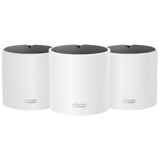 TP-Link Deco X15 Dual-Band AX1500 WiFi 6 Mesh Wi-Fi System | Replaces Routers and Extenders | Covers up to 5,600 sq.ft. | 2 Gigabit Ports per Unit