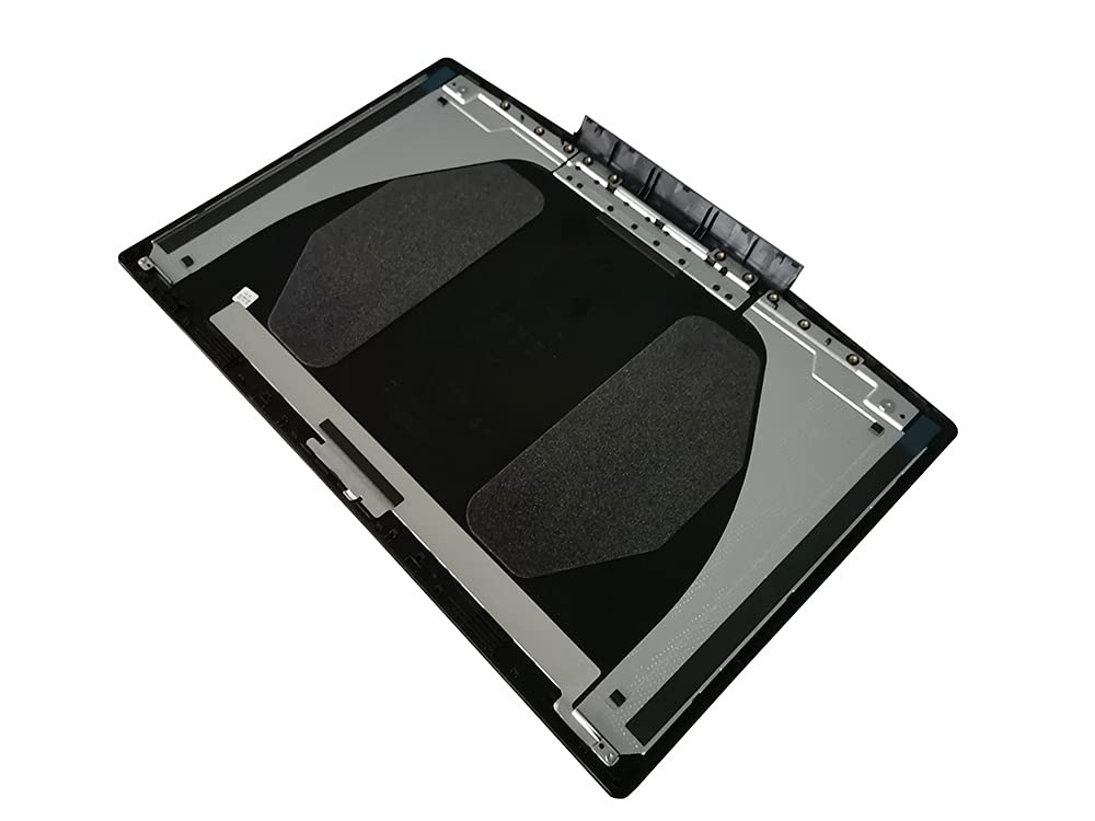 Eclass LCD Back Cover & Screws & Hinges Set Black For Dell Ins-piron Gaming G3 15 3500 3590 Blue Logo Top Case with Hinge Kit Screw10PCS Rear Lid