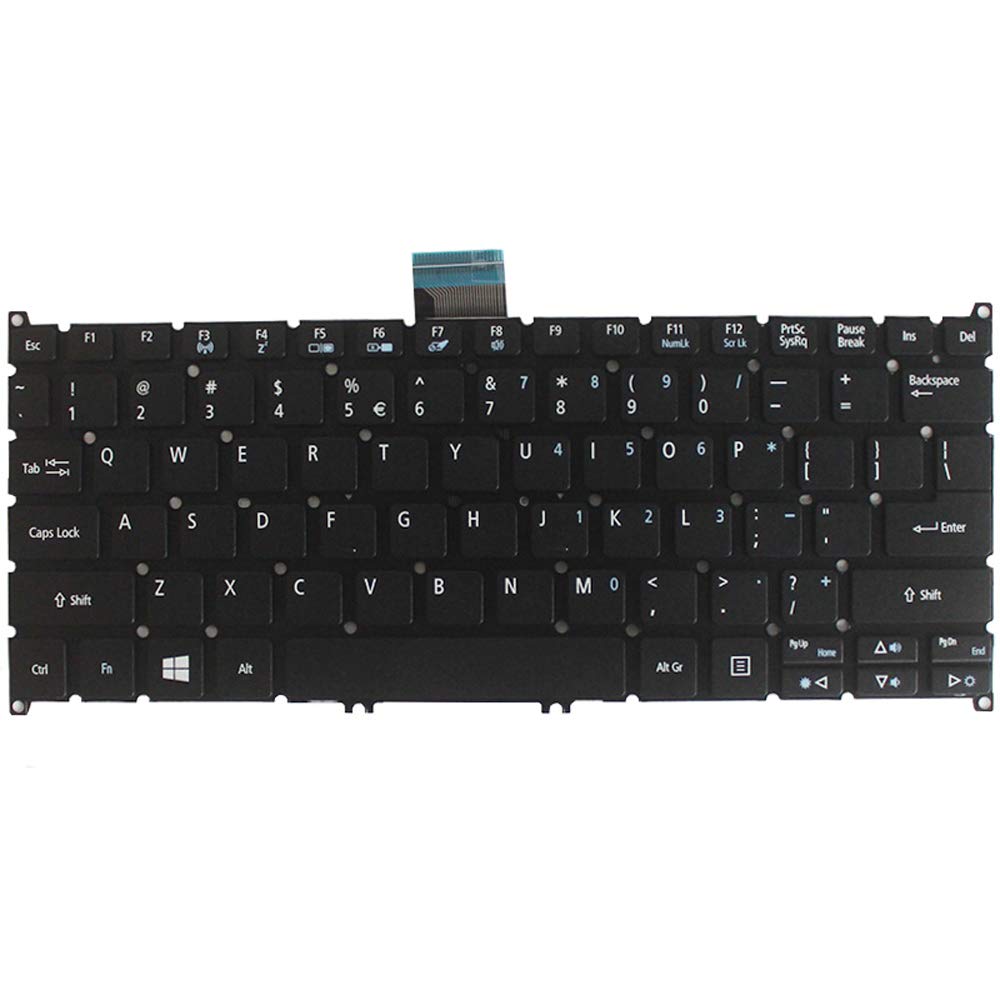 YUHUAI Laptop Replacement Keyboard Fit Acer Aspire ES1-131 ES1-311 ES1-331 E3-111 E3-112M US Layout