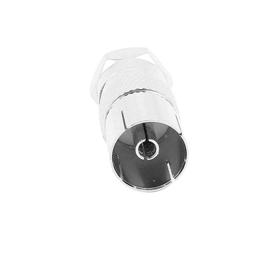 uxcell 3 Pcs PAL Female to F Male TV Antenna CATV FM Coaxial Adapter Connector