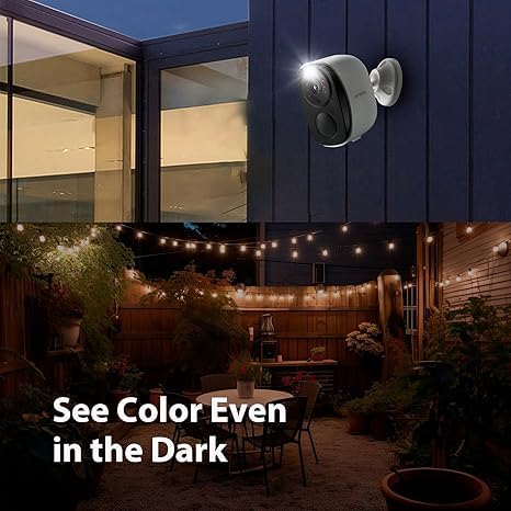 Zmodo 4 Security Cameras - Indoor Mini Pro + Wireless Outdoor/Indoor Battery Cam - Night Vision, AI Motion Detection, 2-Way Audio, Alexa Compatible